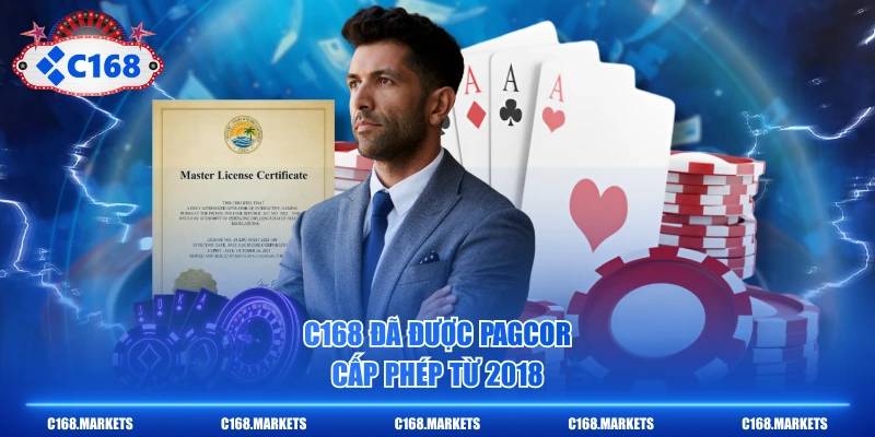 Giấy Phép Hoạt Động C168 - Minh Chứng Uy Tín Và Hợp Pháp 2 C168 đã được PAGCOR cấp phép từ 2025